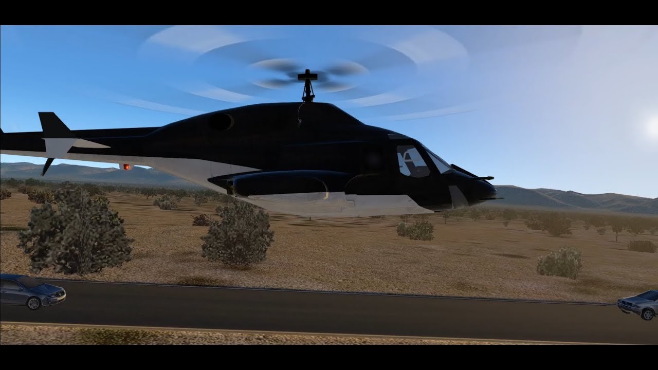 Airwolf in X-Plane 11