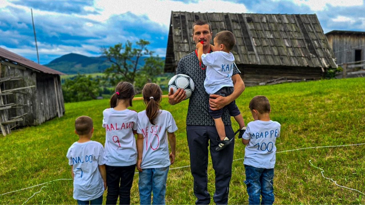 NEW: 5 Kids Make Their Own World Cup FAR FROM CIVILIZATION &mdash; Mom Cooks Potato Patties