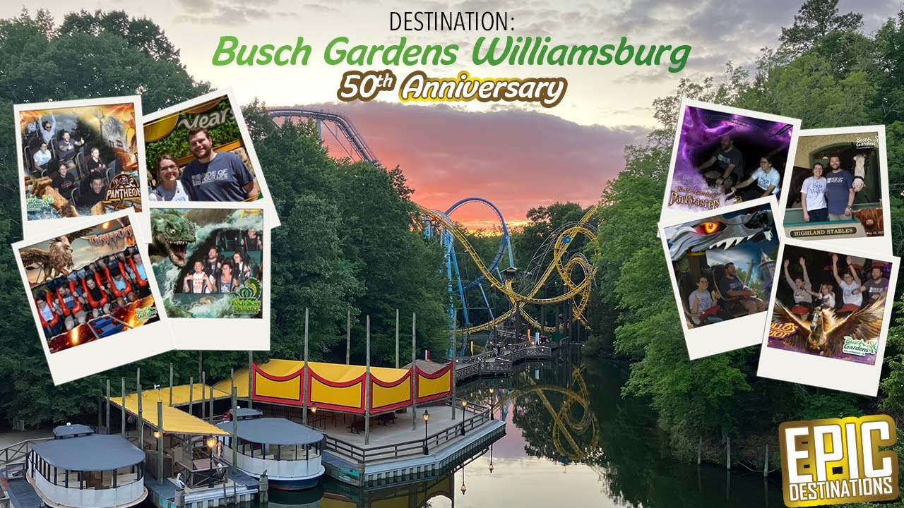 Destination: Busch Gardens Williamsburg 50th Anniversary