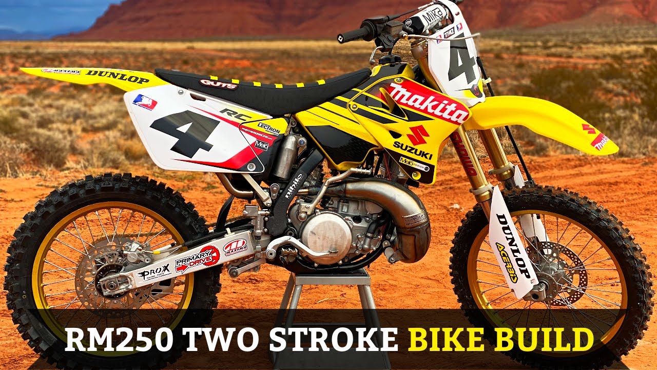 What It's Like to Ride a 2006 SUZUKI RM250 Two Stroke - Bike Build