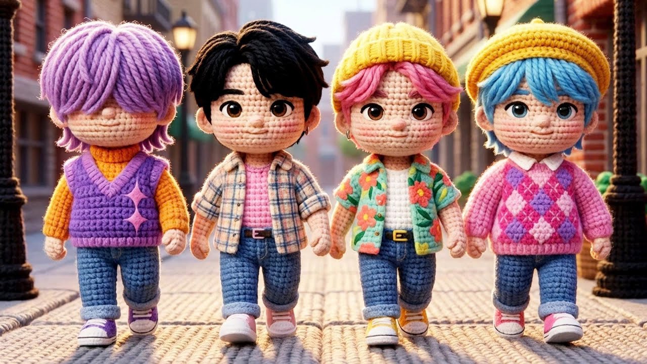[FMV] Kpop Demon Hunters Crochet Doll Style | Official Music Video