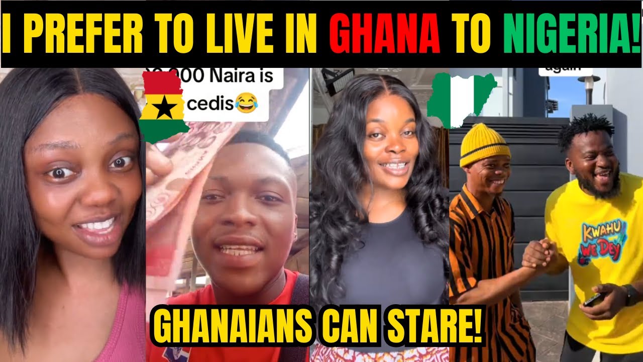 🇬🇭🇳🇬 I PREFER TO LIVE IN GHANA TO NIGERIA | NIGERIANS SHARE EXPERIENCE LIVING IN GHANA | Kamma Dyn