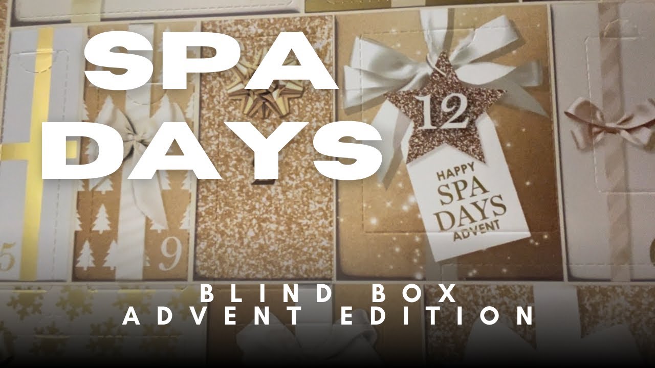 Spa Days Advent Reveal
