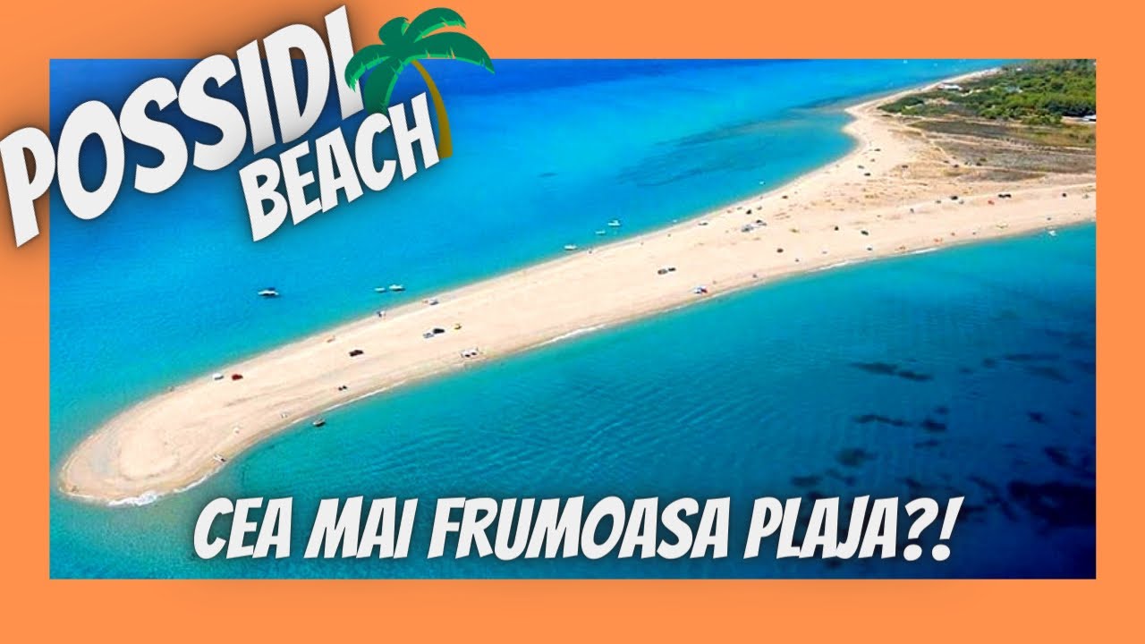 Cea mai FRUMOASA PLAJA!Possidi,Chalkidiki,Greece2020🇬🇷 (Vlog de călătorie)