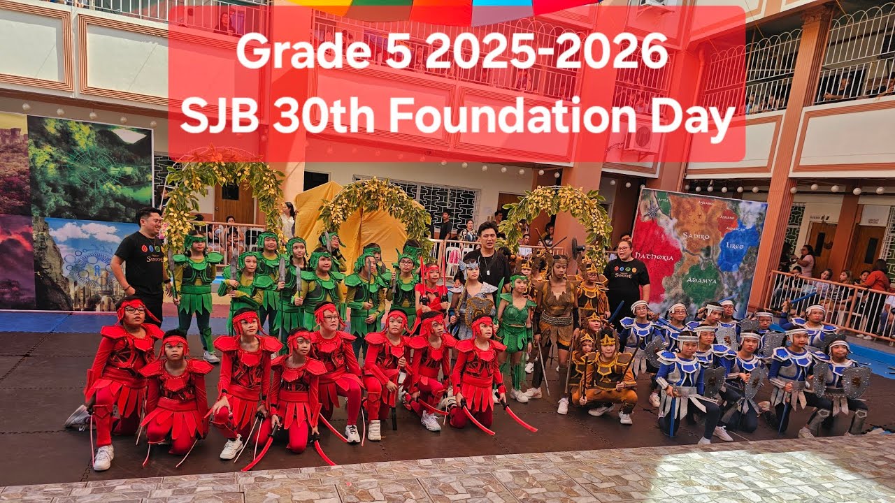Grade 5 | SJB 30th Foundation Day | Hey Madam Bhaby 