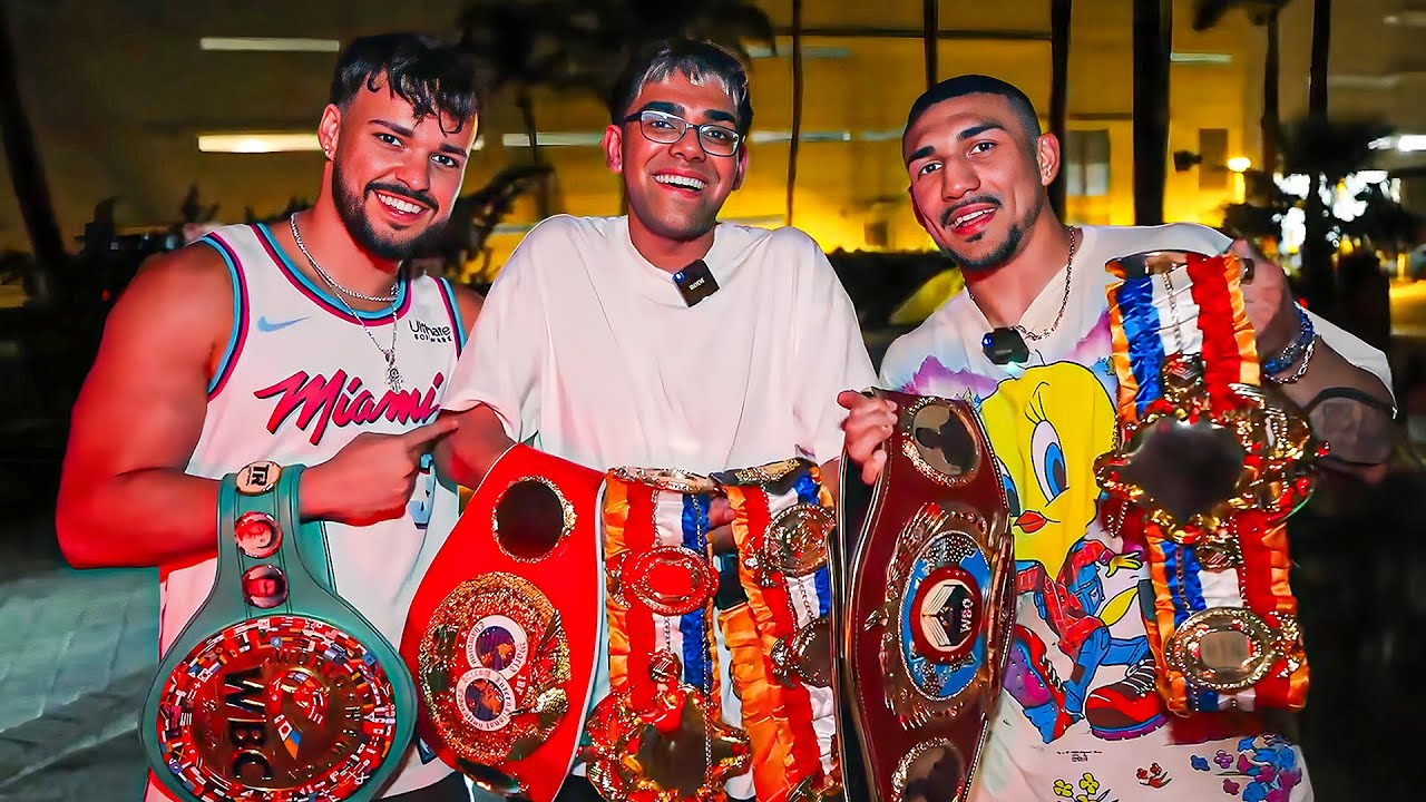 N3on Trains with Teofimo Lopez!