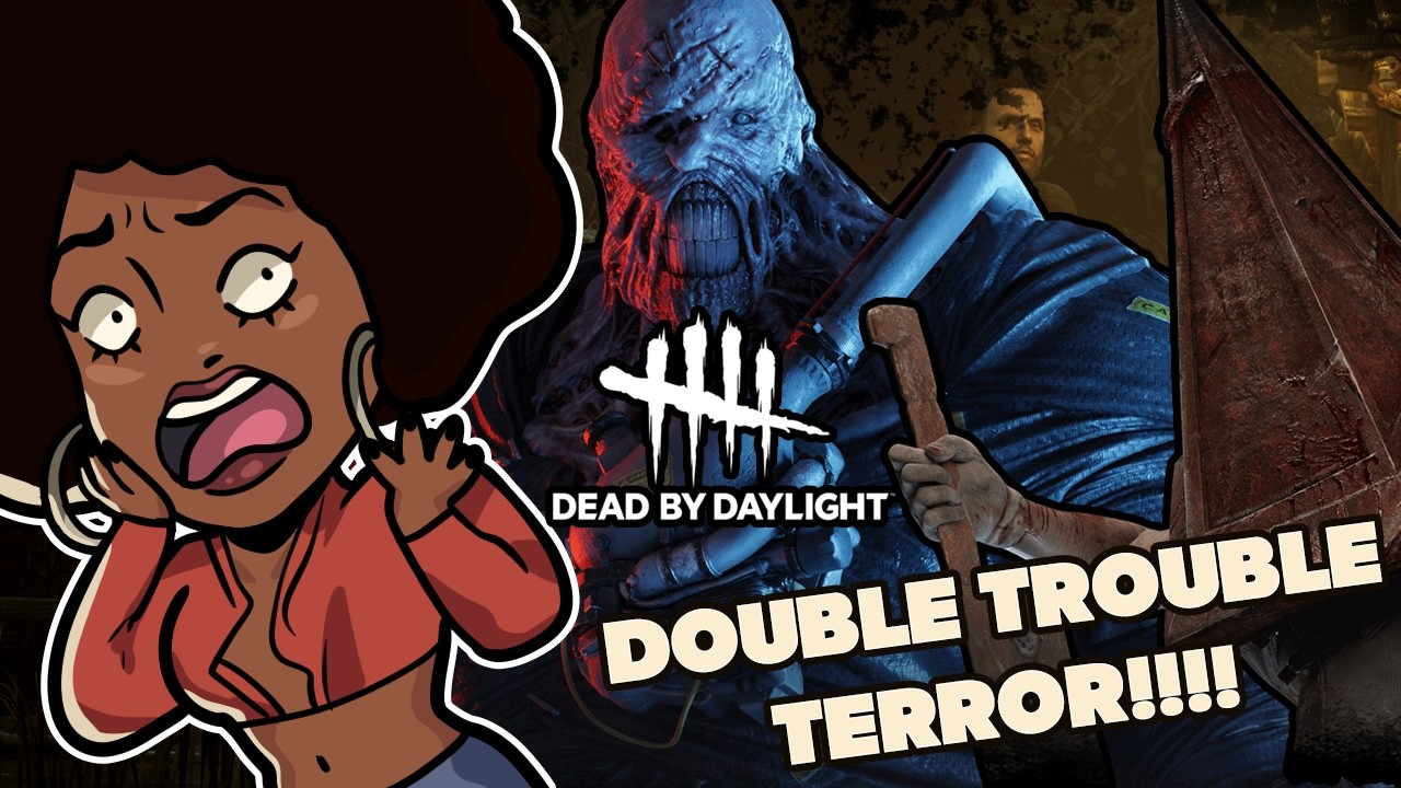 Trying To Escape Nemesis and Pyramid Head with the Girls! | Dead By Daylight
