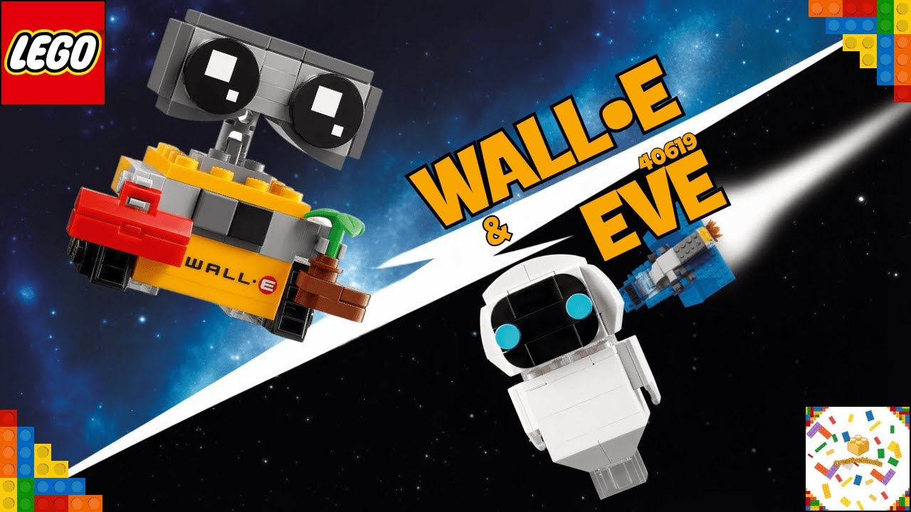 Insane LEGO EVE & WALL•E 40619 Speed Build Challenge!