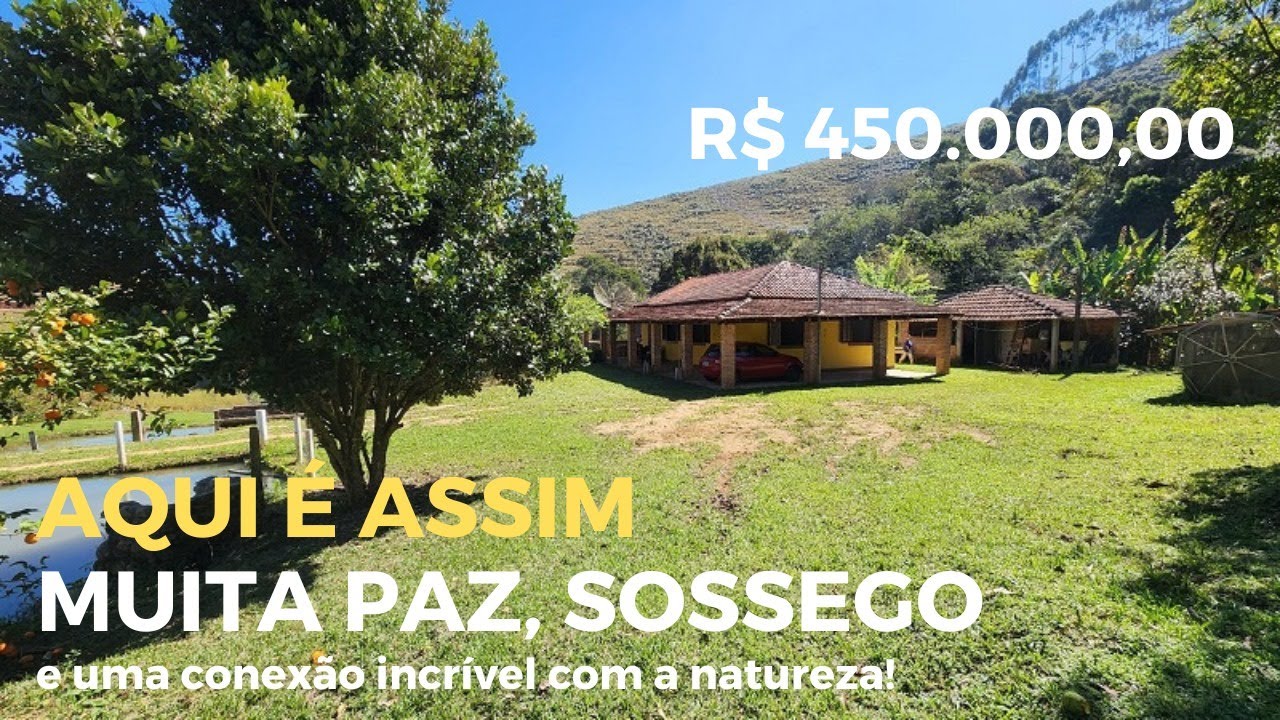 REF 98 - SÍTIO A VENDA EM SILVEIRAS, UM REFÚGIO EM MEIO A SERRA DA BOCAINA - VALOR R$ 450.000,00