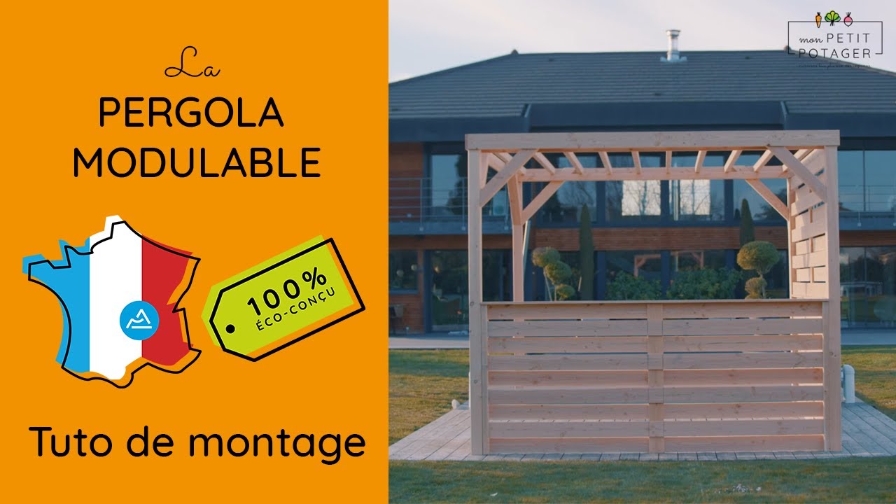 TUTO - La PERGOLA MODULABLE mon PETIT POTAGER