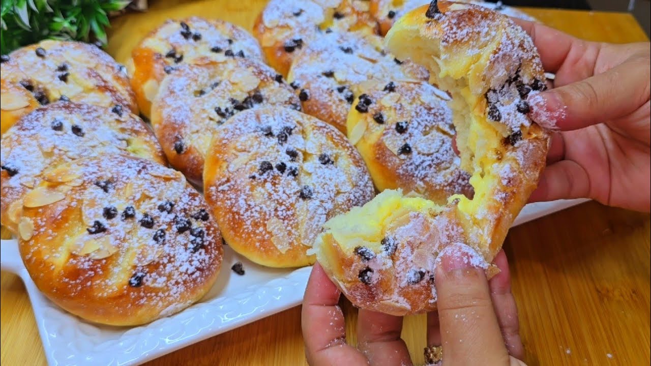 بريوش قطني بالكريمة من أروع ما جربت💪يصلح للصيف🥵 منعش وفريش رووووعة 👌