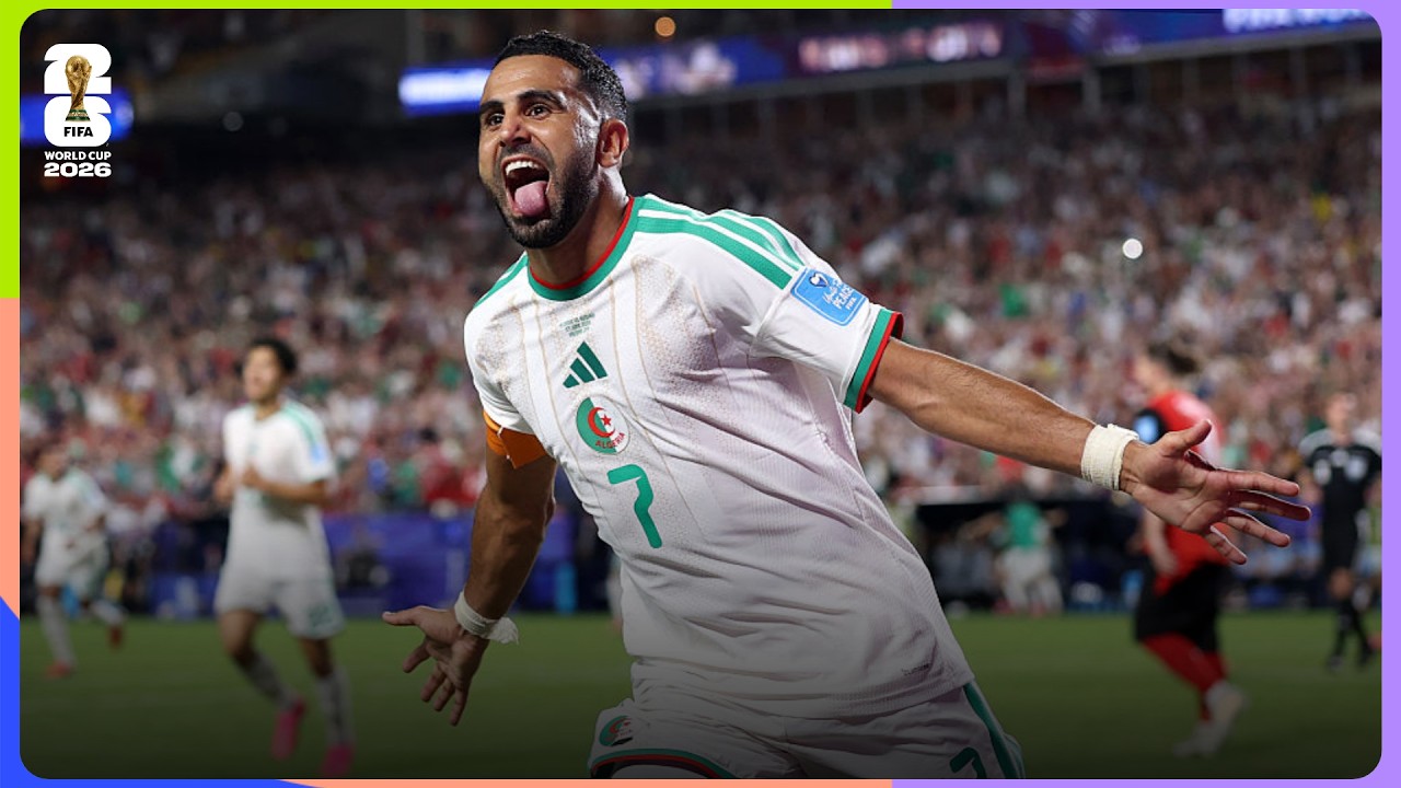 Riyad Mahrez Goal | Algeria 3-3 Austria | FIFA World Cup 2026&trade;