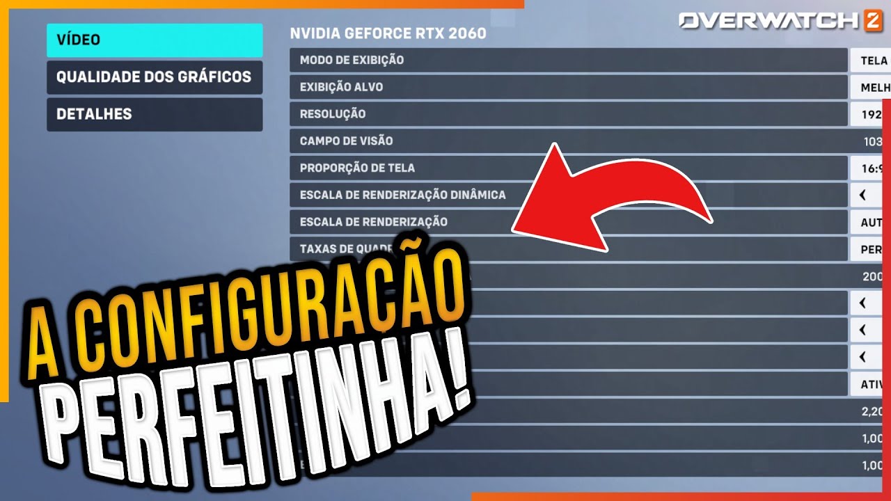 A MELHOR Configuração de VIDEO para OVERWATCH 2 ! Usada PELOS PRO PLAYERS de Overwatch