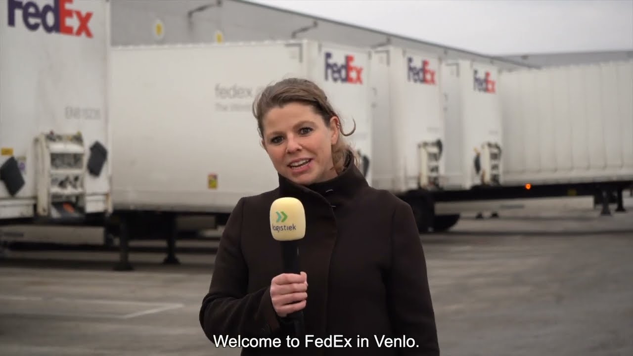 Flying Forklift Fedex Venlo