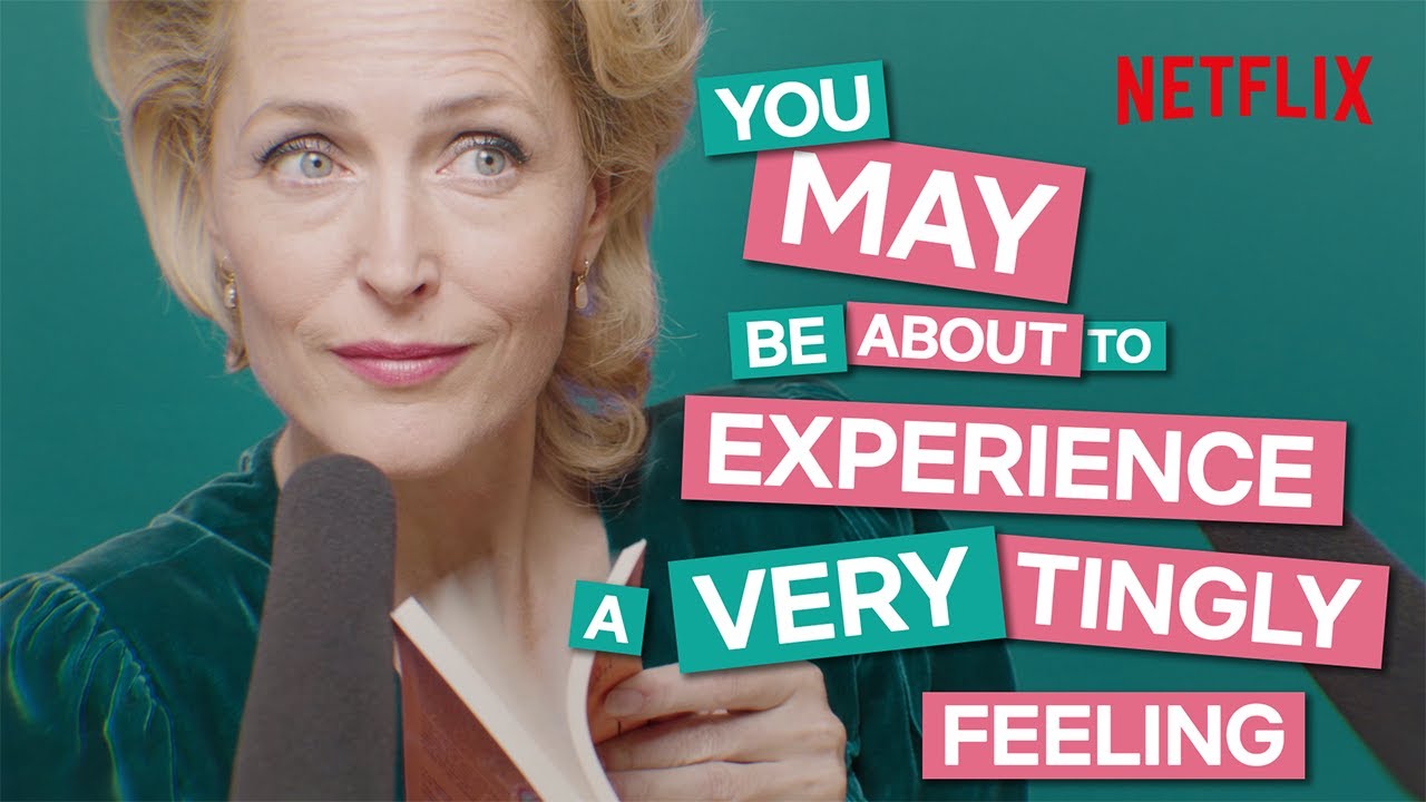 Gillian Anderson Does ASMR | Sex Education