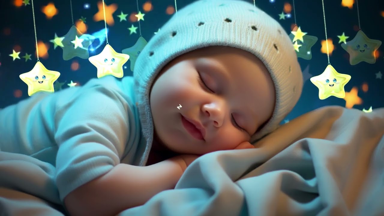 Baby Sleep Music🌛Baby Sleep Instantly 🍼 3-Minute Miracle💤Mozart & Brahms Lullabies for Calm Night