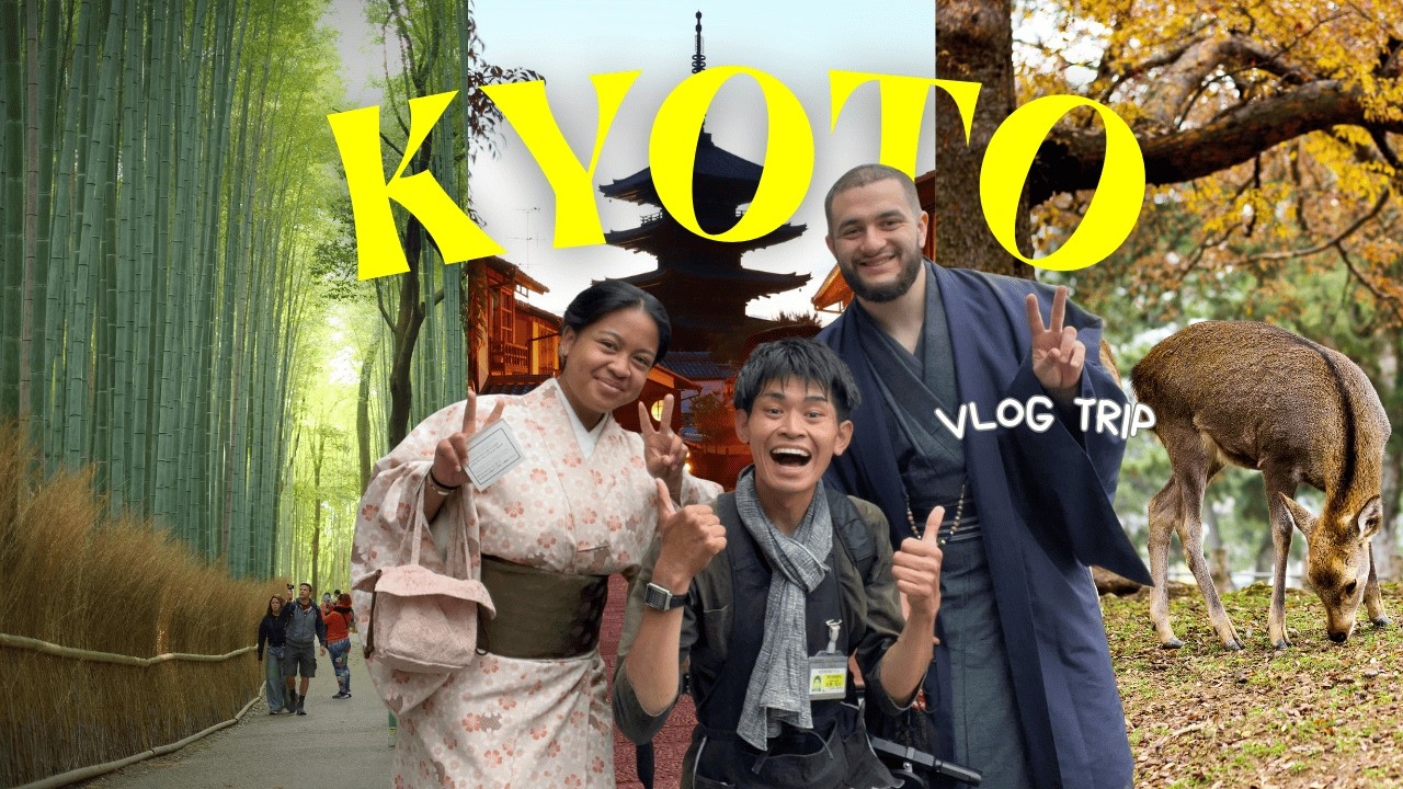 On se balade à KYOTO, HIROSHIMA et NARA ! (JAPON #4)