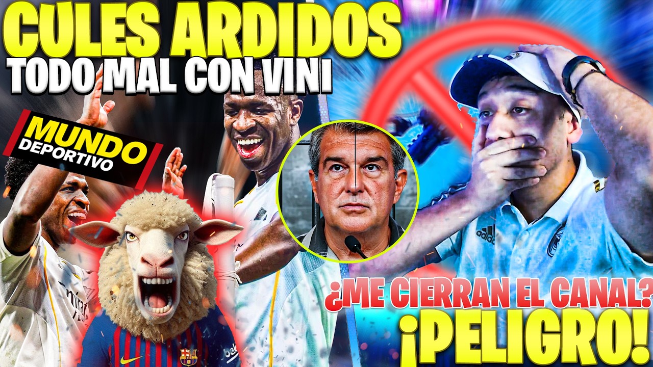 RIDICULO MUNDIAL MUNDO DEPORTIVO Y CULES RABIOSOS POR BAILE DE VINI 🤣 ¡ANUNCIO IMPORTANTE DEL CANAL!