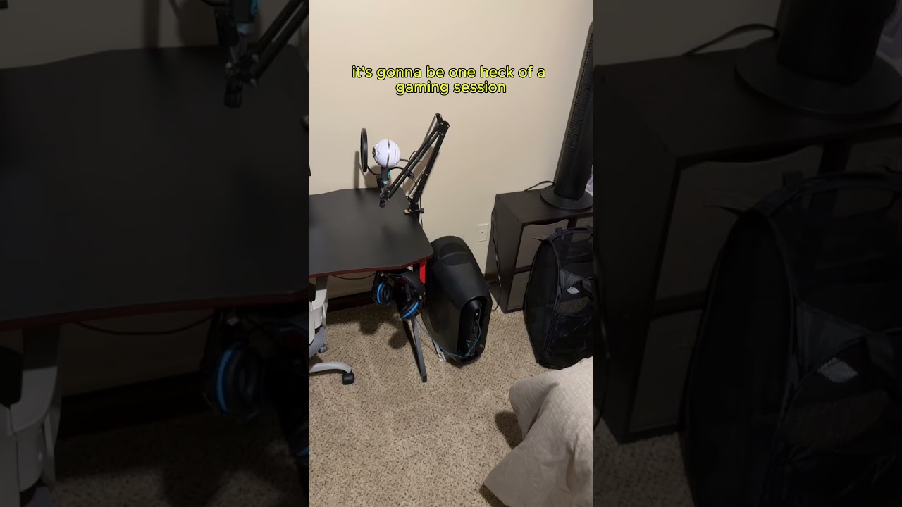 POV: You Haven't Seen Your Set Up In a While... #consumertech #pcs #tech #skit #pcsetup