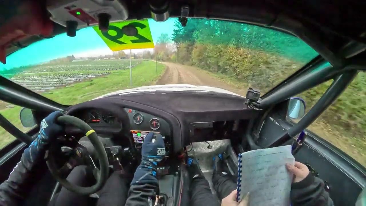 Mossandl Rallye 2025 WP5 N.Weigert/L.Kaiser BMW 318is E36