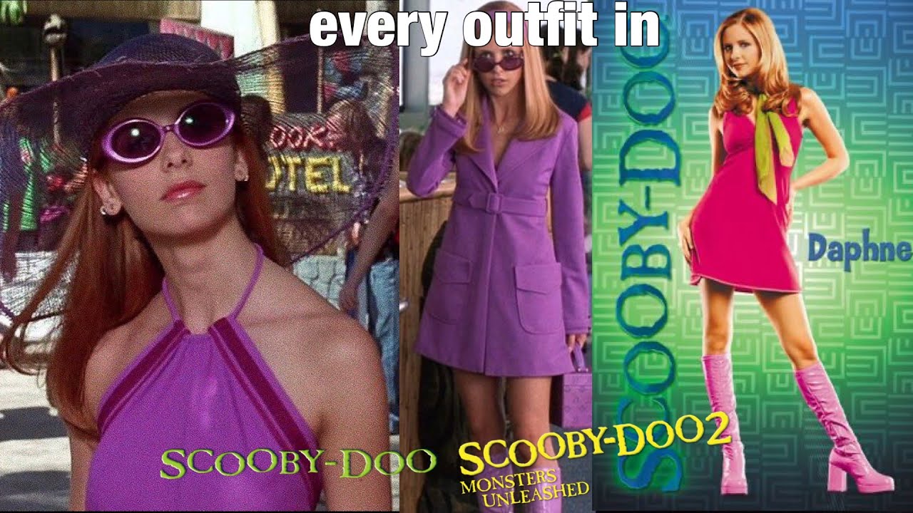 Every Outfit Sarah Michelle Gellar (as Daphne) Wore In Scooby-Doo and Scooby-Doo 2