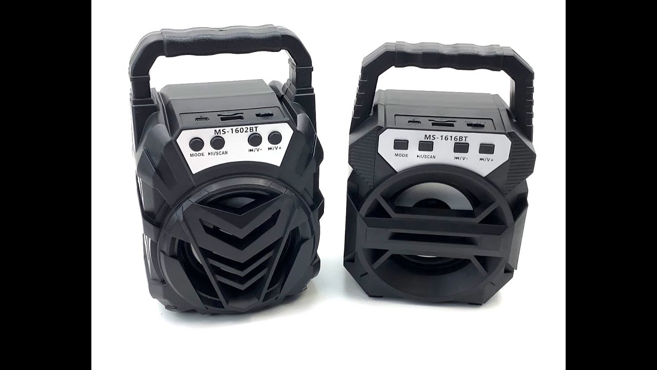 Review Parlante Bluetooth MS-1602 BT & MS-1616 BT 🤩🥳😲. Español. 4K.| IGWTStore | 15/12/2020