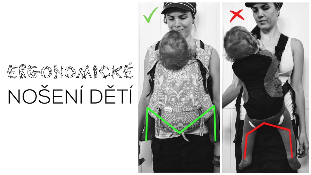 Jak poznat ergonomické nosítko I Nošení dětí
