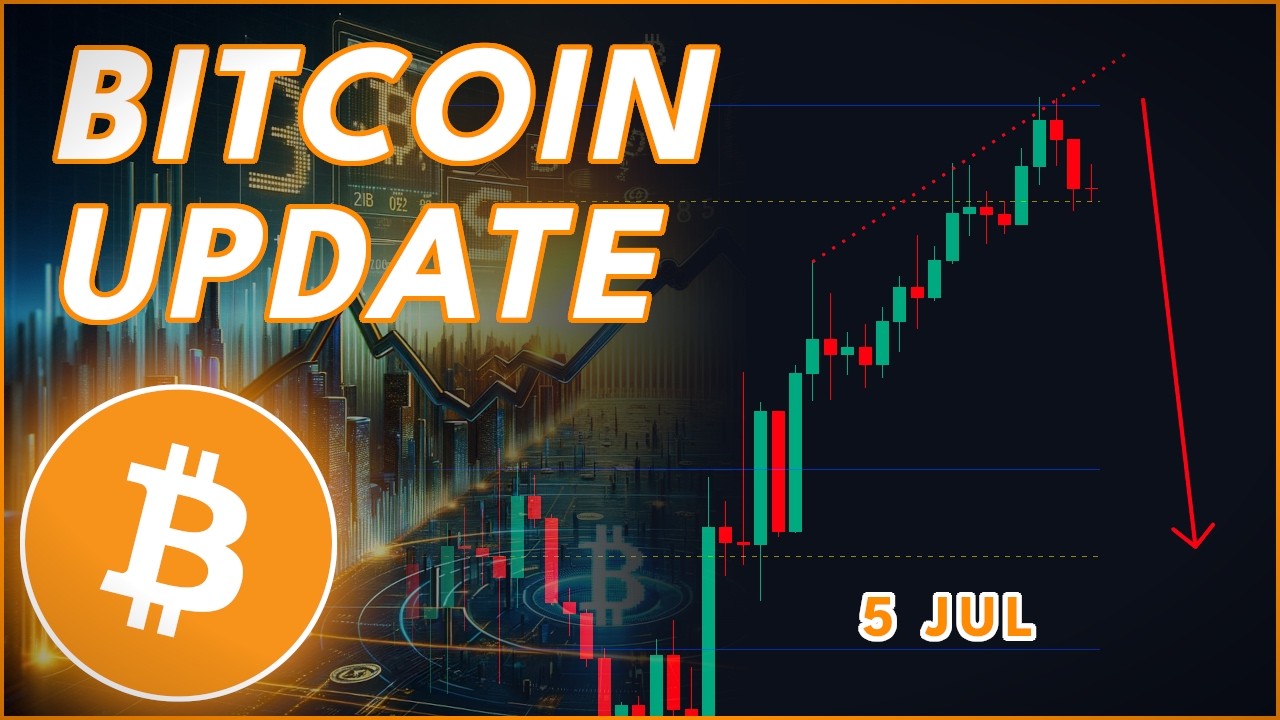 BITCOIN PULLBACK WARNING!🚨 (BTC Update)
