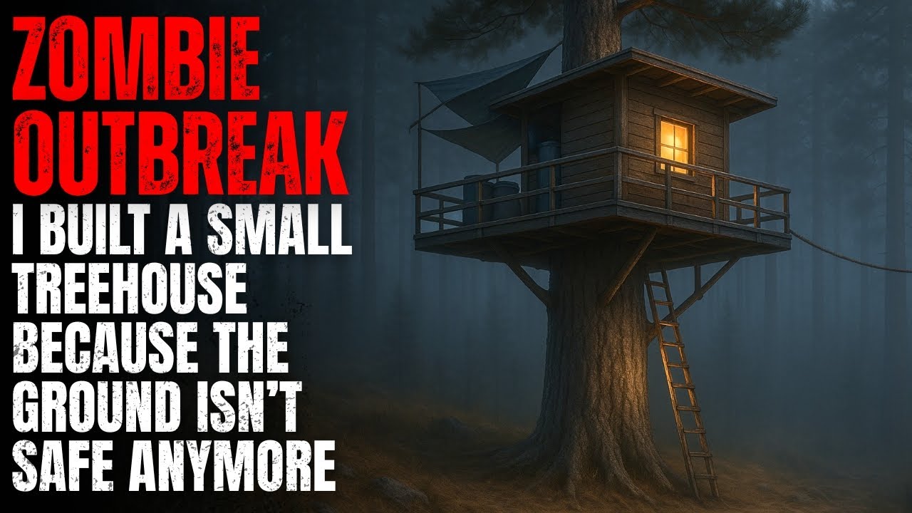 ZOMBIE OUTBREAK: I Built a Small Treehouse Because the Ground Isn’t Safe Anymore | Creepypasta