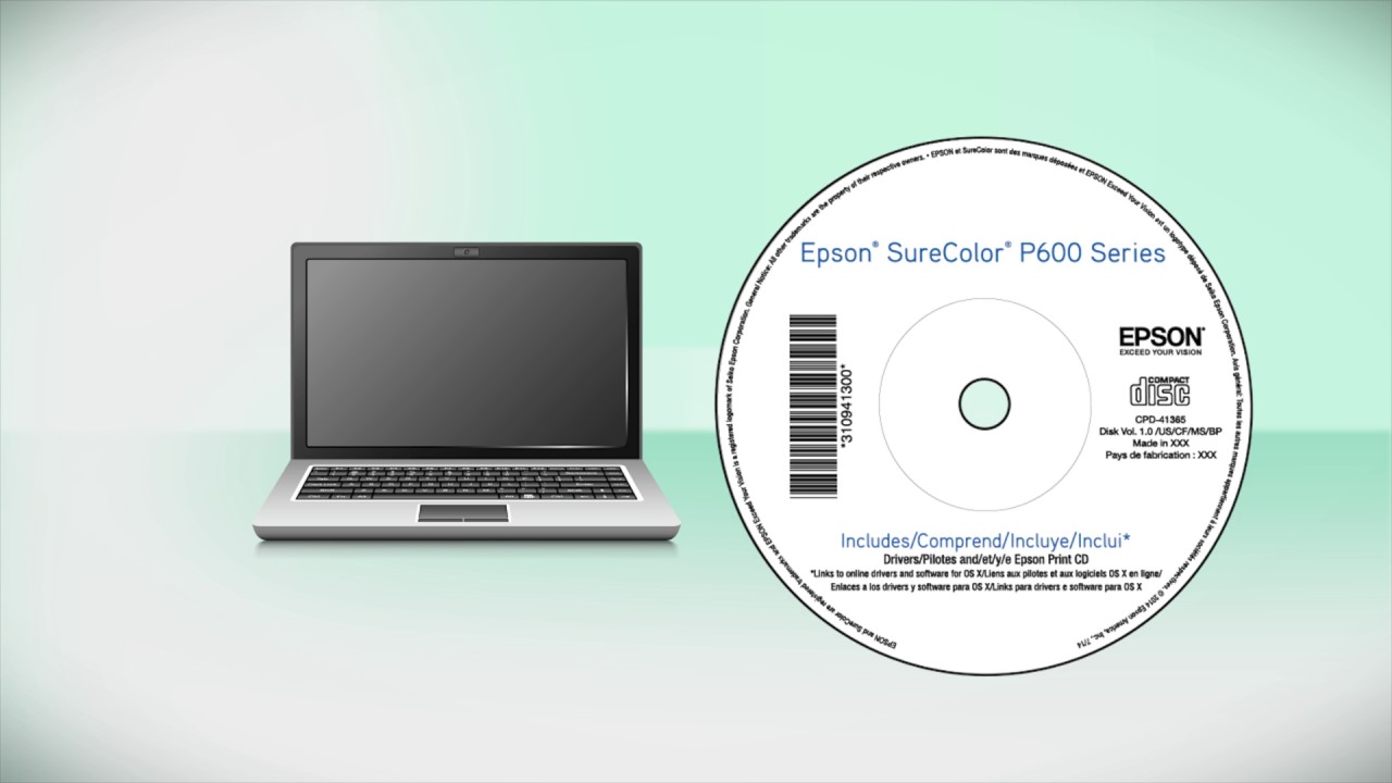 Epson SureColor P600 | Wireless Setup Using the Printer's Buttons