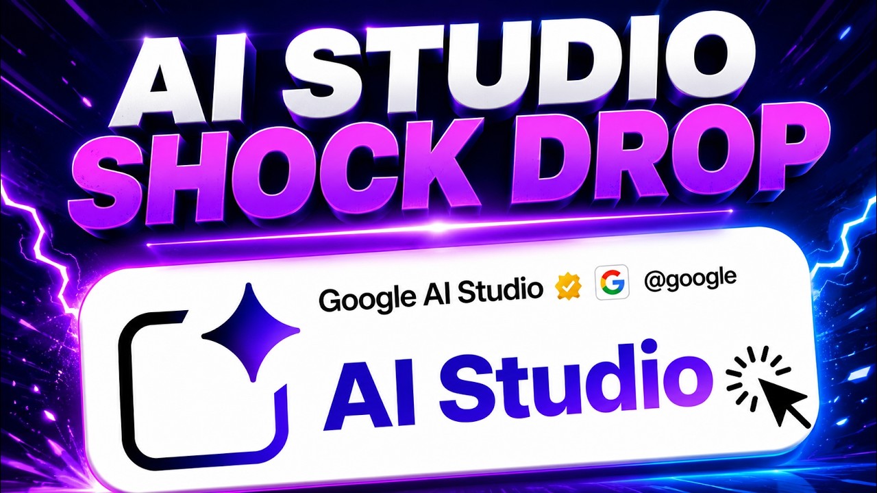Google AI Studio только что получила ОГРОМНОЕ БЕСПЛАТНОЕ обновление