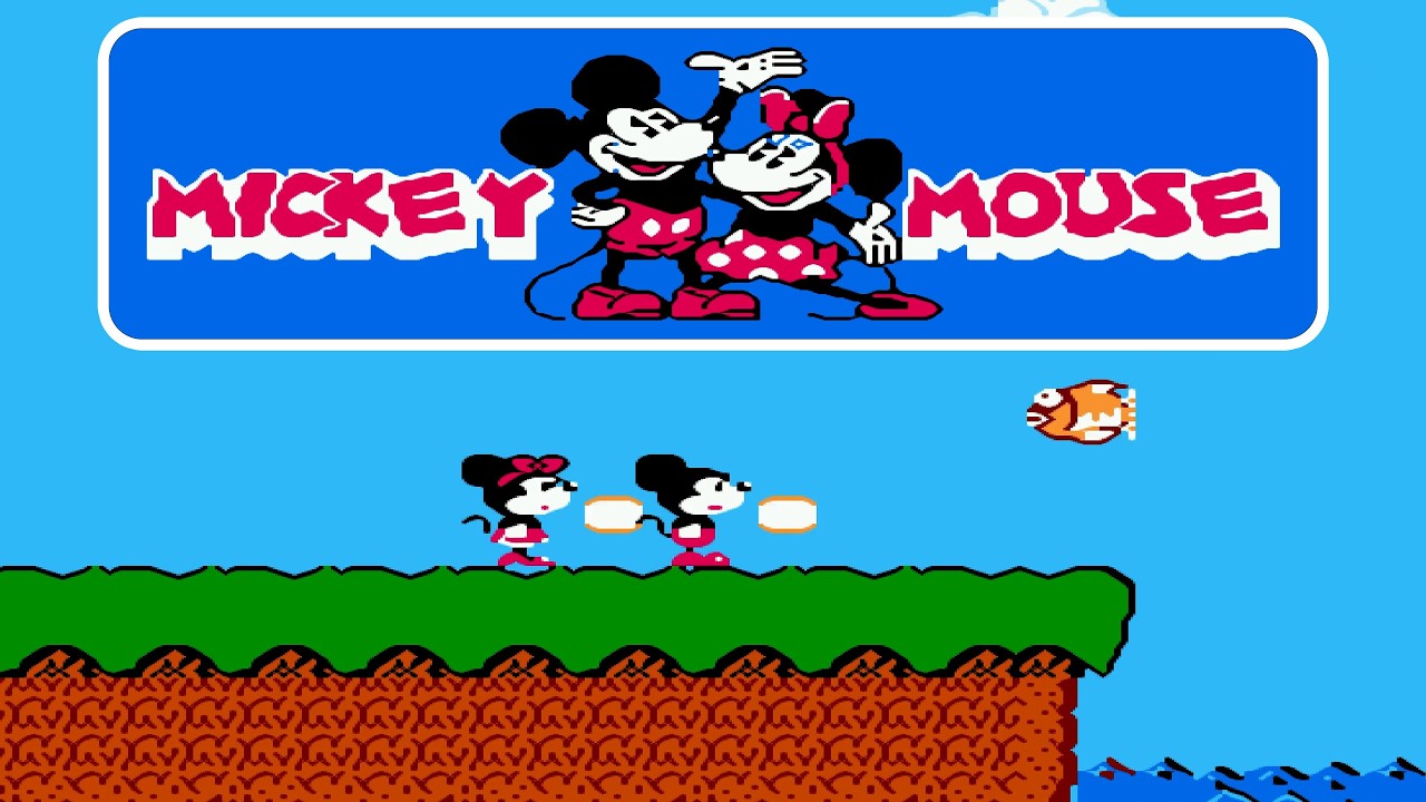 Mickey Mouse: Adventures in Wonderland (NES 1987) | Full Game | No Commentary