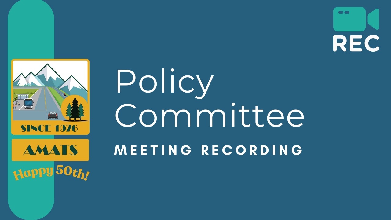 Policy Committee Meetings - January 2026