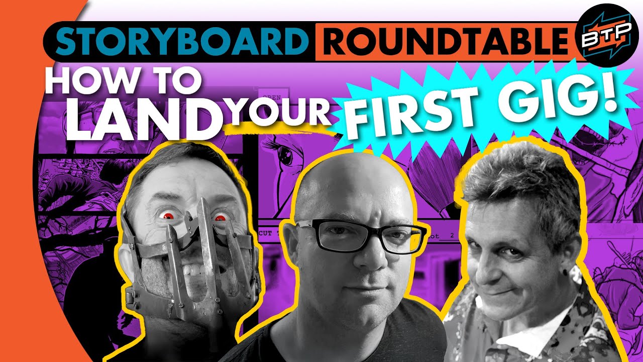 ADVICE On How to LAND Your First STORYBOARD GIG