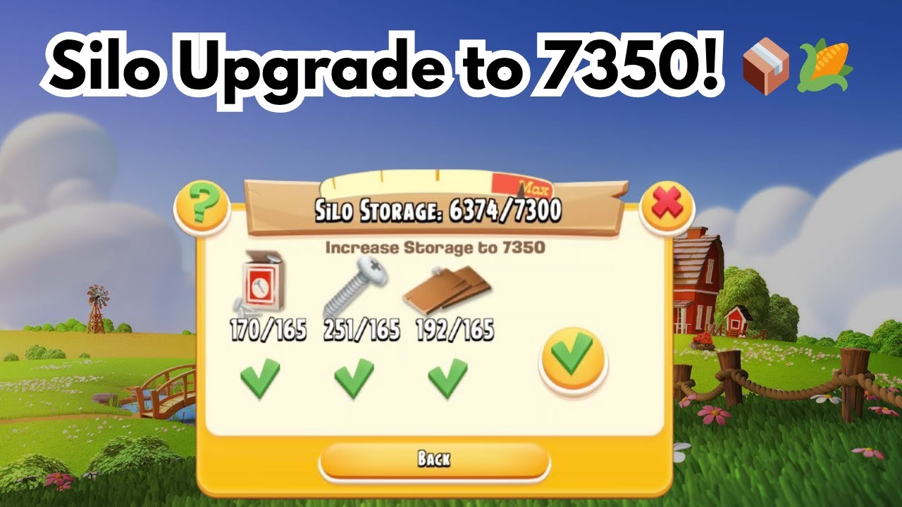 Huge Silo Upgrade to 7350! 📦💥 | Hay Day Gameplay & Farming Progress