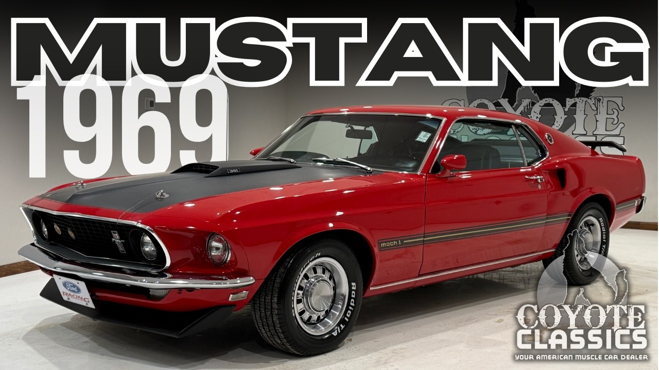 Mustang Fastback 1969 года *ПРОДАН* в Coyote Classics