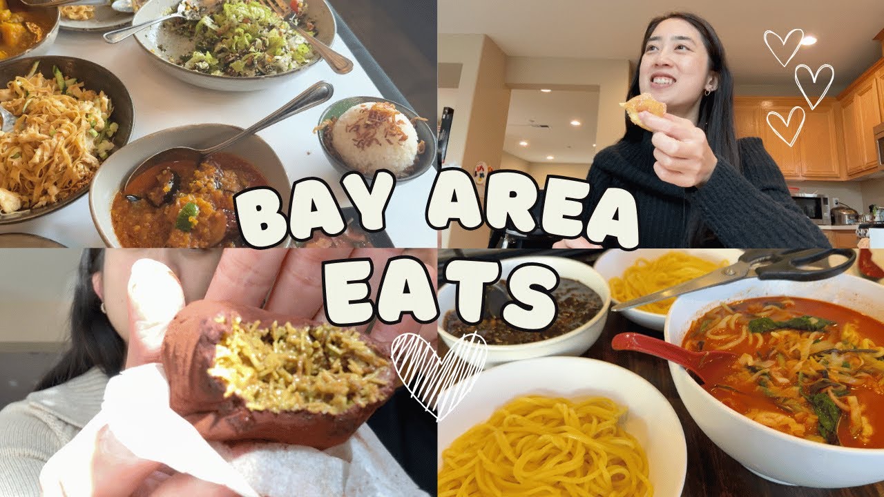 Bay area food | viral Korean mochi cookie, famous donut shop, Burmese food 