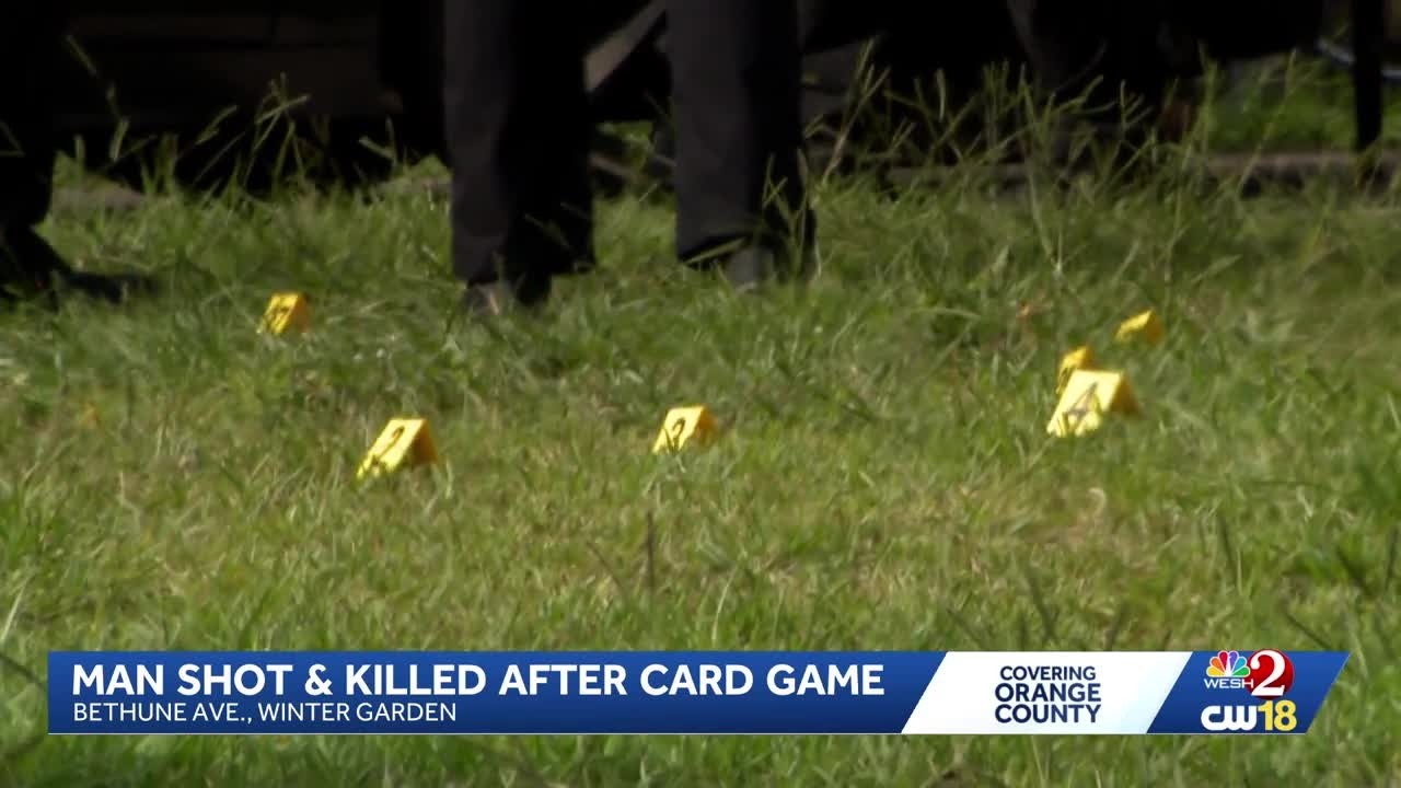Man shot, killed after card game in Winter Garden, police say