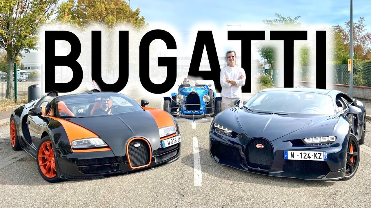 La Folie BUGATTI, de la Type 35 à la CHIRON SUPER SPORT !