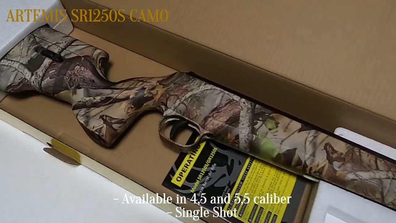 Artemis SR1250S CAMO Air Rifle