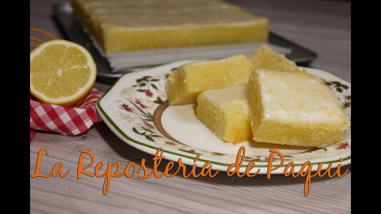 BROWNIE de LIM&Oacute;N    ( LEMON BROWNIE ) - La Reposter&iacute;a de Paqui-