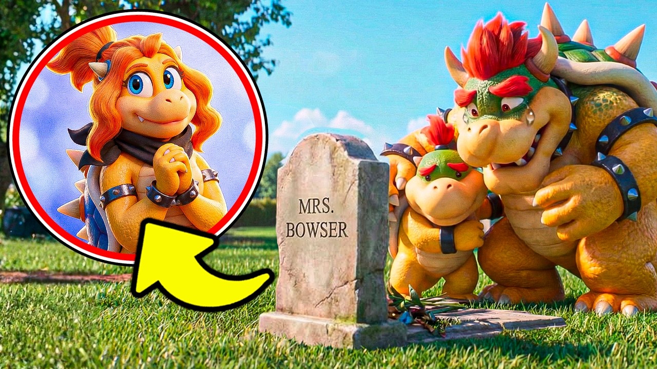 THE HIDDEN TRUTH Behind the Origin of BOWSER JR.! (Super Mario Galaxy Movie)