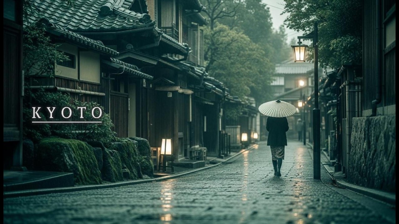 Quiet Paths & Gentle Rain — Kyoto Chill Lofi