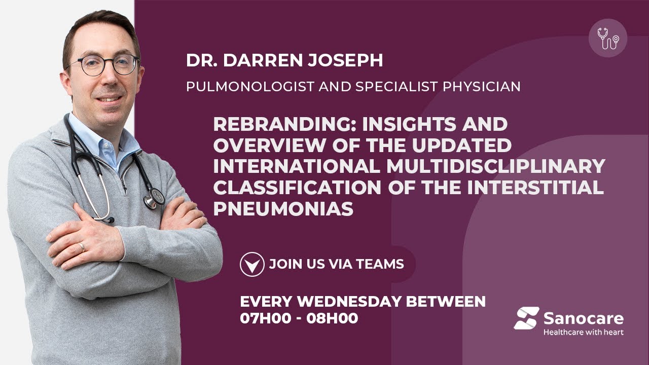 Sanocare Breath of Hope Presentation with Dr Darren Joseph