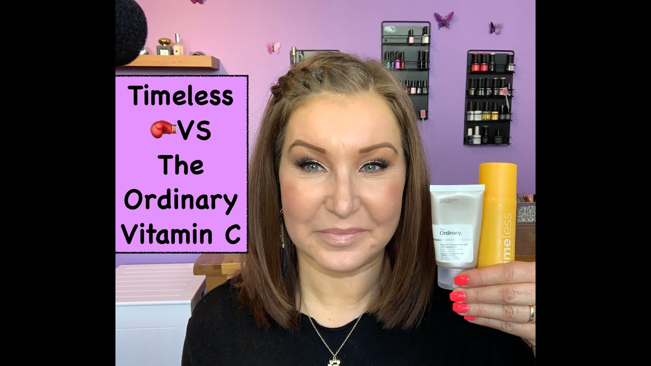 Timeless Vitamin C VS The Ordinary Vitamin C