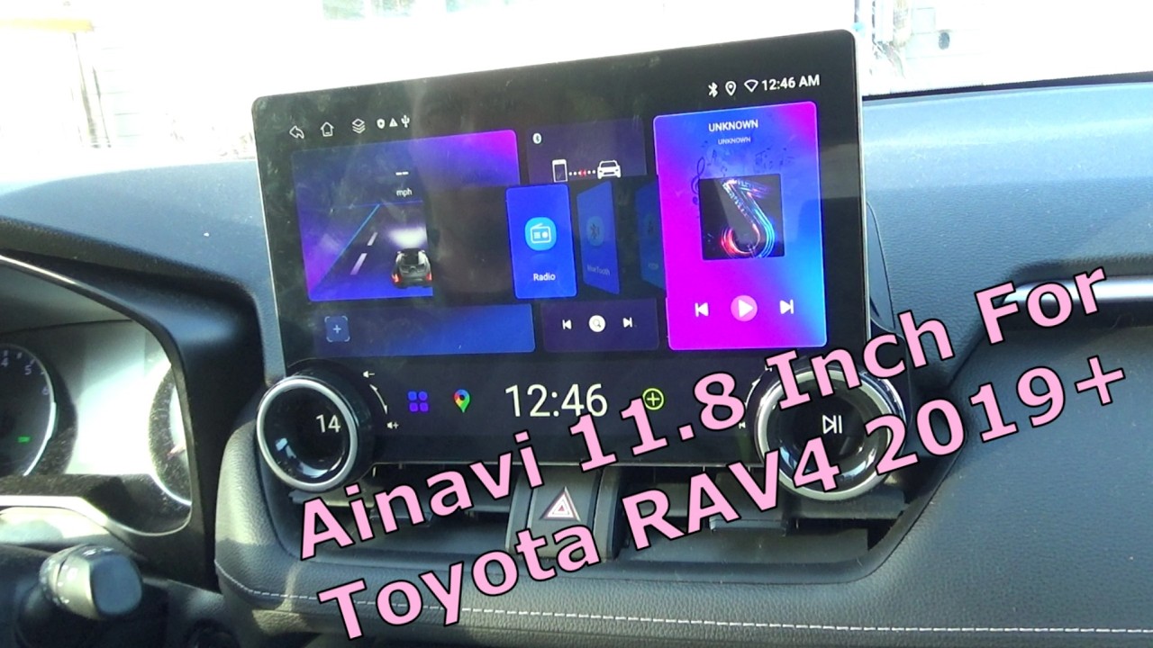 Screen Ainavi 11.8 Inch For Toyota RAV4 2019+