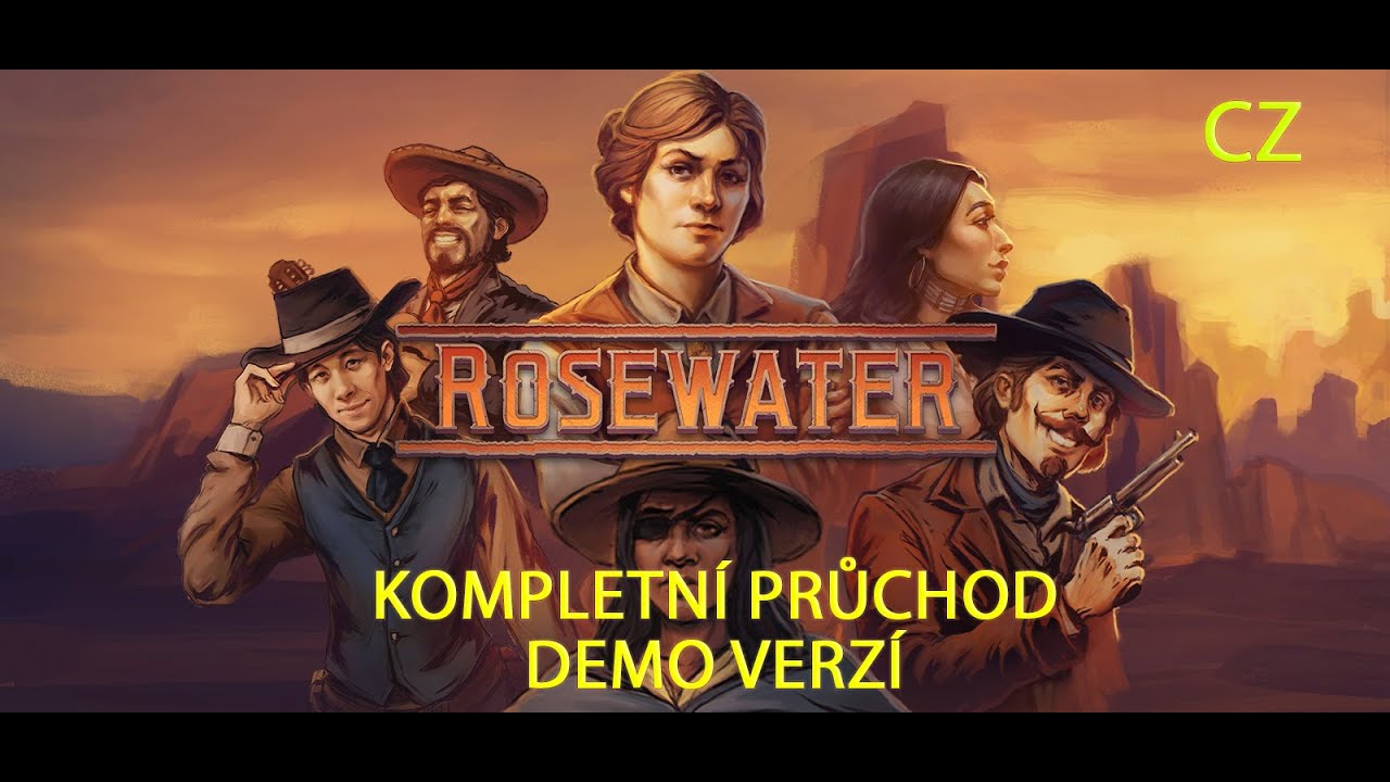 Rosewater Demo CZ - Kompletní průchod demo verzí