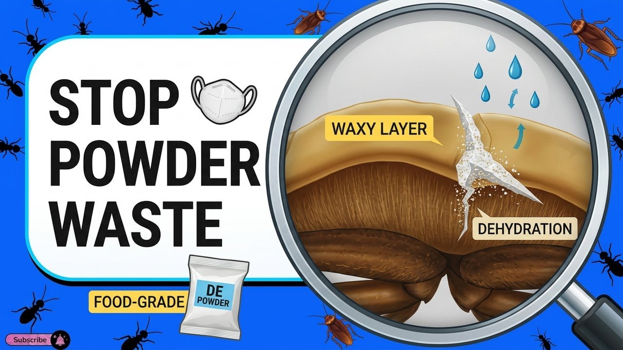Most People Waste This Bug Powder! Here Is How To Use It Properly
