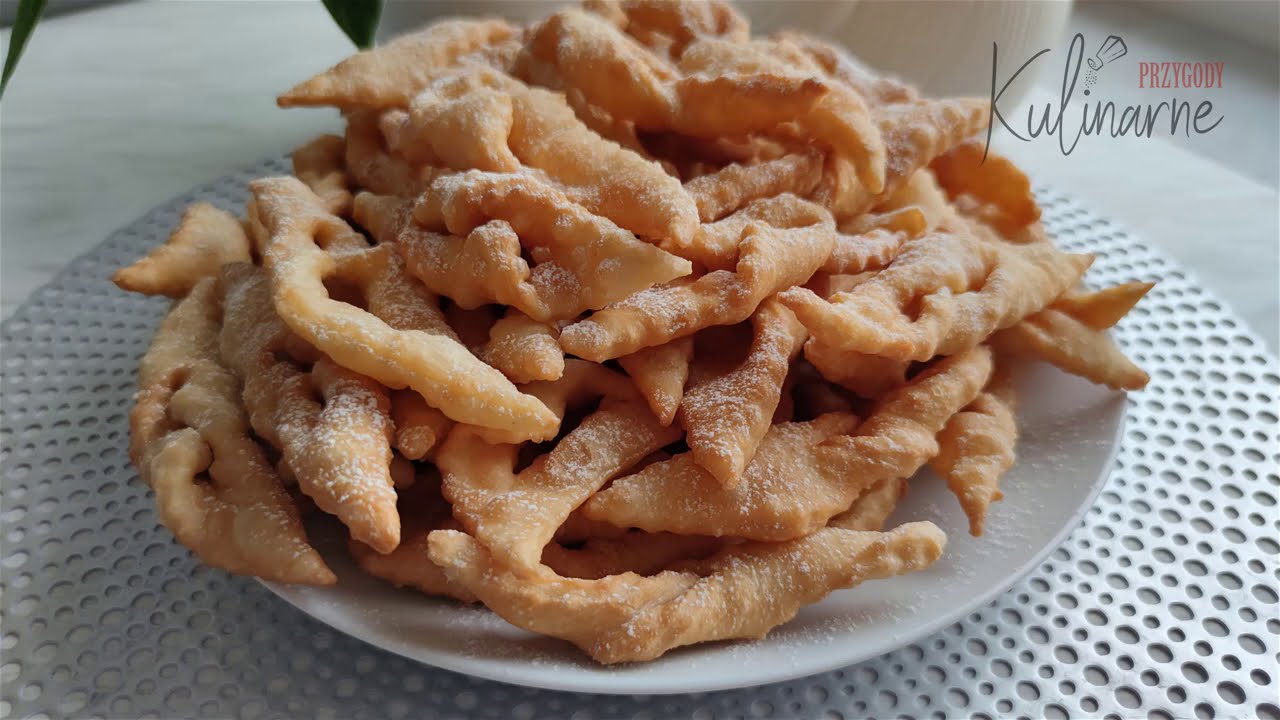 Faworki z mascarpone