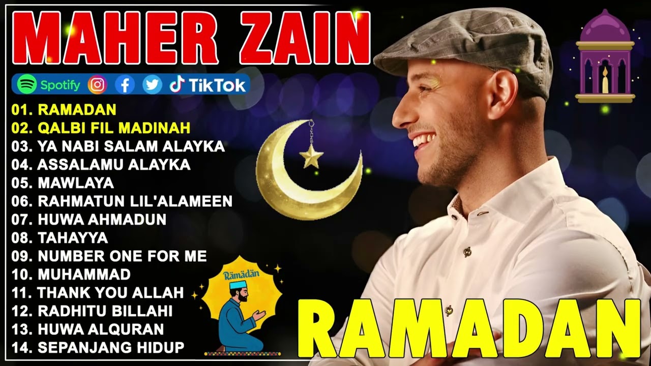 Maher Zain Full Album | Ramadan, Qalbi Fil Madinah, Ya Nabi Salam Alayka